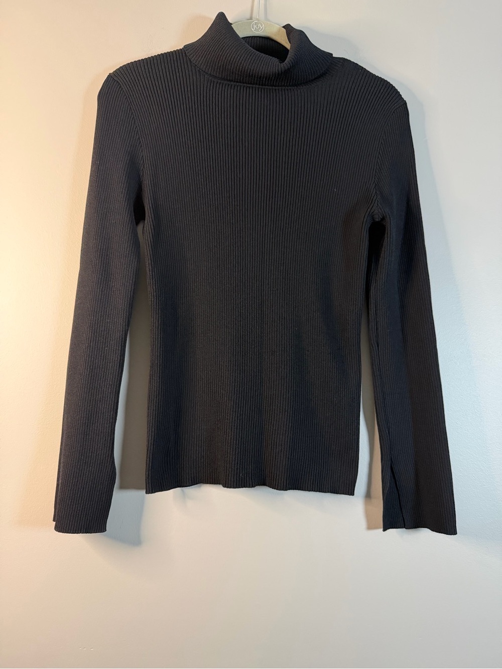 Philomena Petti Ribbed Turtleneck Long Sleeve Top